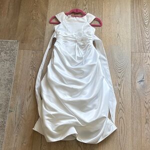Elegant White Kids Dress